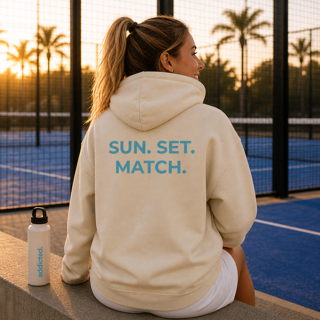 Sun Set Match Hoodie