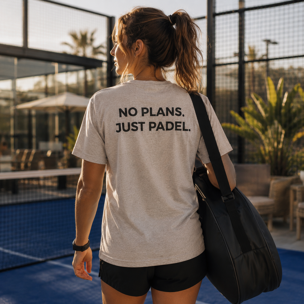 No Plans Just Padel Tee